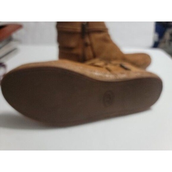 UGG Boots Womens Reid Ankle Booties Brown Suede Moc Toe Side Zip  Size 9 - Picture 6 of 7